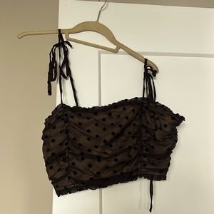 Storia black and nude going out top